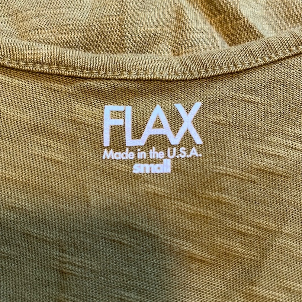 Flax cotton tank size small - Picture 2 of 5